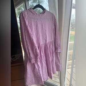 Free people gingham loving for this tunic